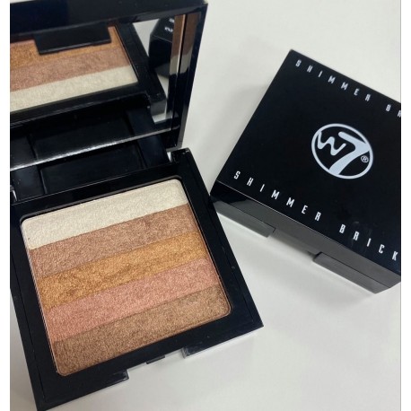 BRONCEADOR E ILUMINADOR SHIMMER BRICK W7