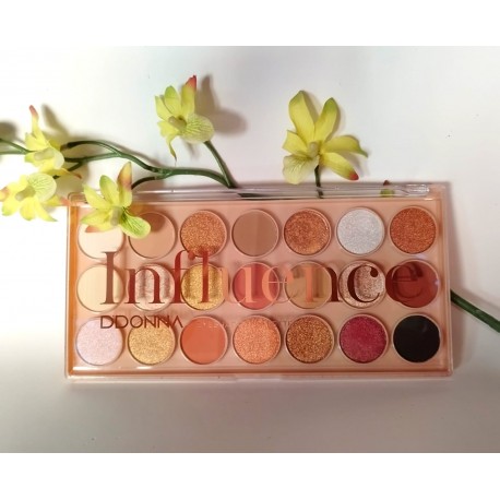 PALETA DE SOMBRAS INFLUENCE DDONNA
