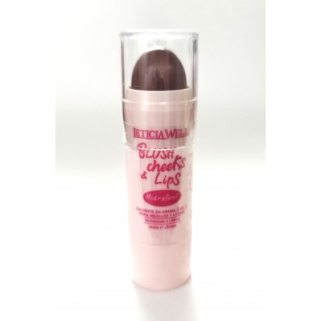 COLORETE EN CREMA 2 EN 1 STICK LETICIA WELL 