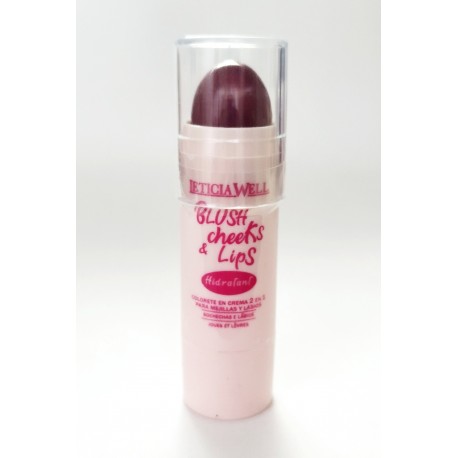 COLORETE EN CREMA 2 EN 1 STICK LETICIA WELL 