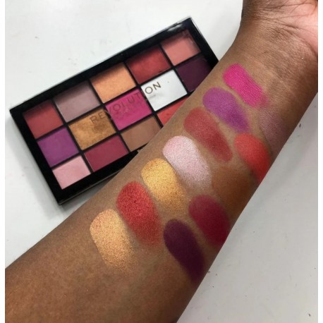 PALETA DE SOMBRAS RELOADED MAKEUP REVOLUTION 