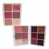 PALETA DE ROSTRO Y LABIOS PALETTE MAKEUP 12 COLORS