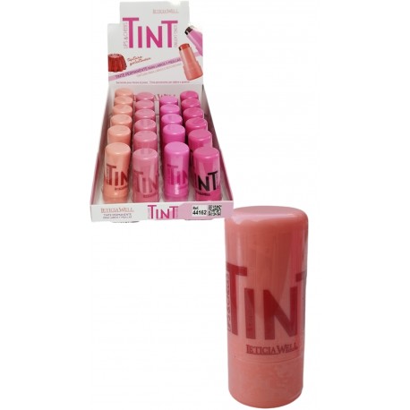 TINTE DE LABIOS Y MEJILLAS EN GELATINA LETICIA WELL