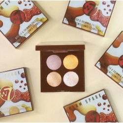 PALETA DE SOMBRAS Y GLITTER GLAM STARK W7