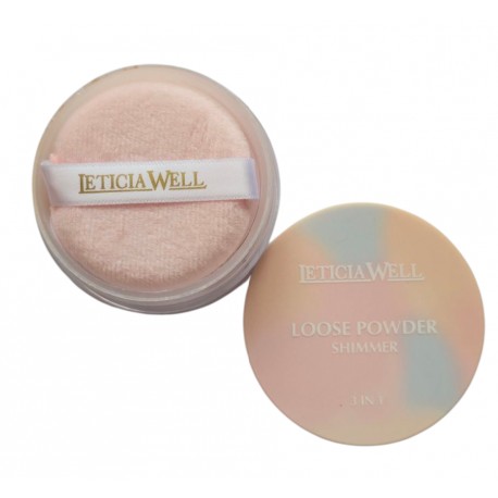 POLVOS FIJADORES ILUMINADORES LOOSE POWDER LETICIA WELL 
