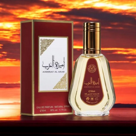 AGUA DE PERFUME MINI TALLA AMEERAT AL ARAB 