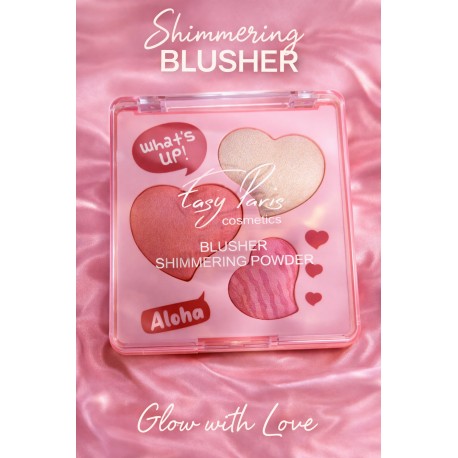 PALETA DE ILUMINADOR Y COLORETE WHAT'S UP EASY PARIS