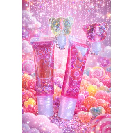 GLOSS CON GLITTER Y MINI GLOSS 