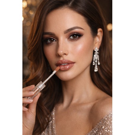 LIP GLOSS PERMANENTE CON GLITTER