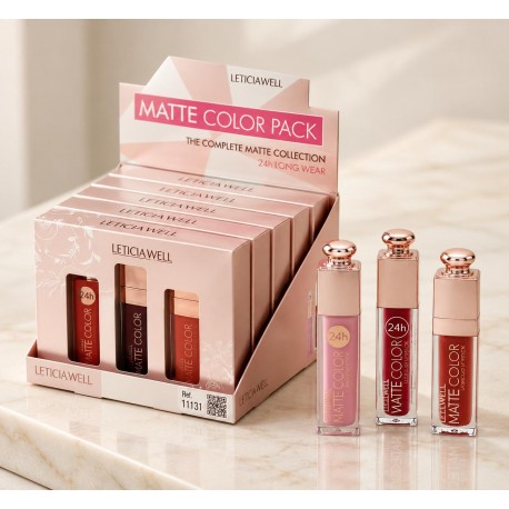 SET DE LABIALES LETICIA WELL 