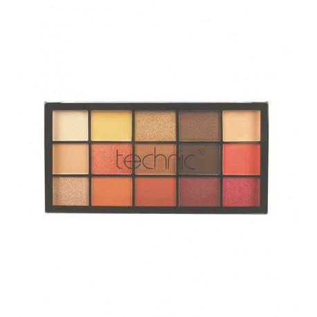 PALETA DE SOMBRAS PRESSED PIGMENTS DE TECHNIC